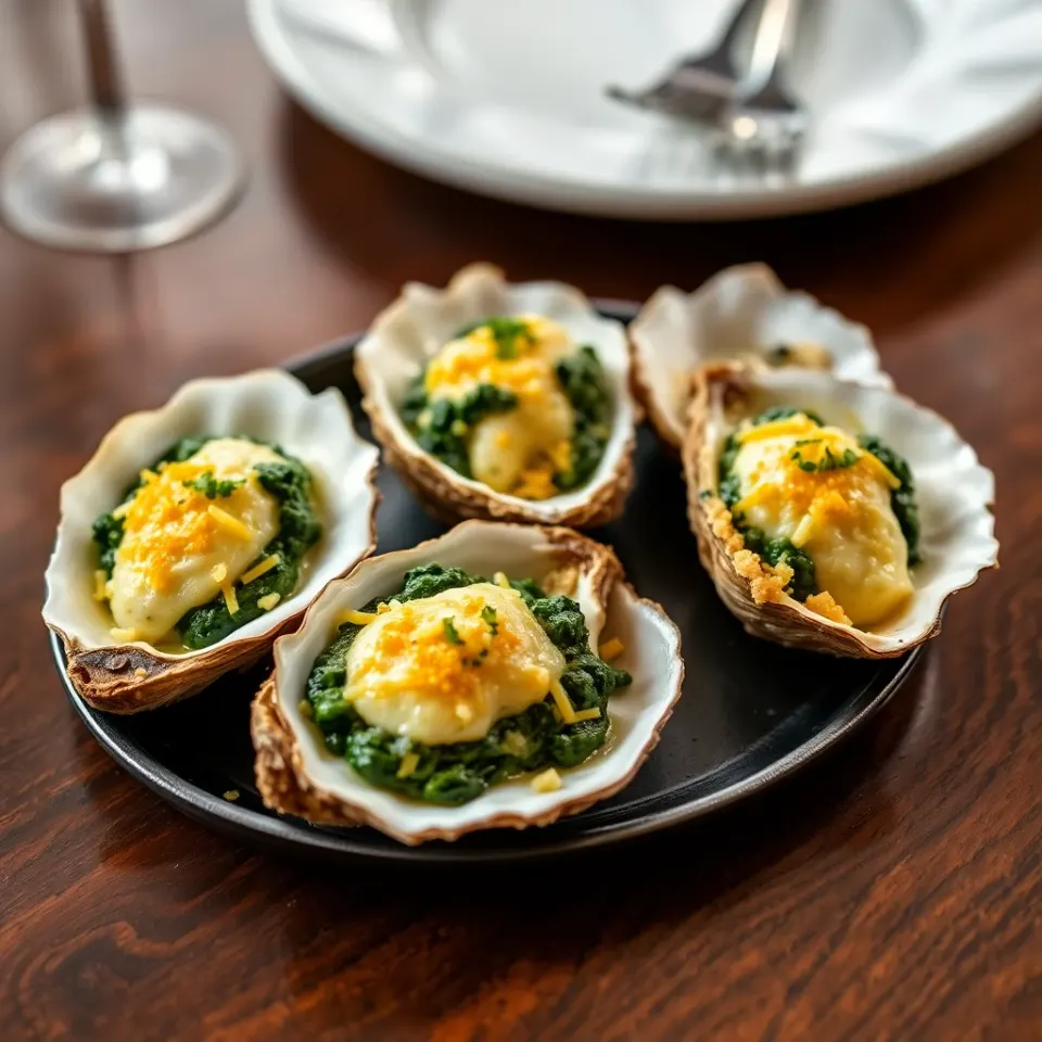 Oysters Rockefeller